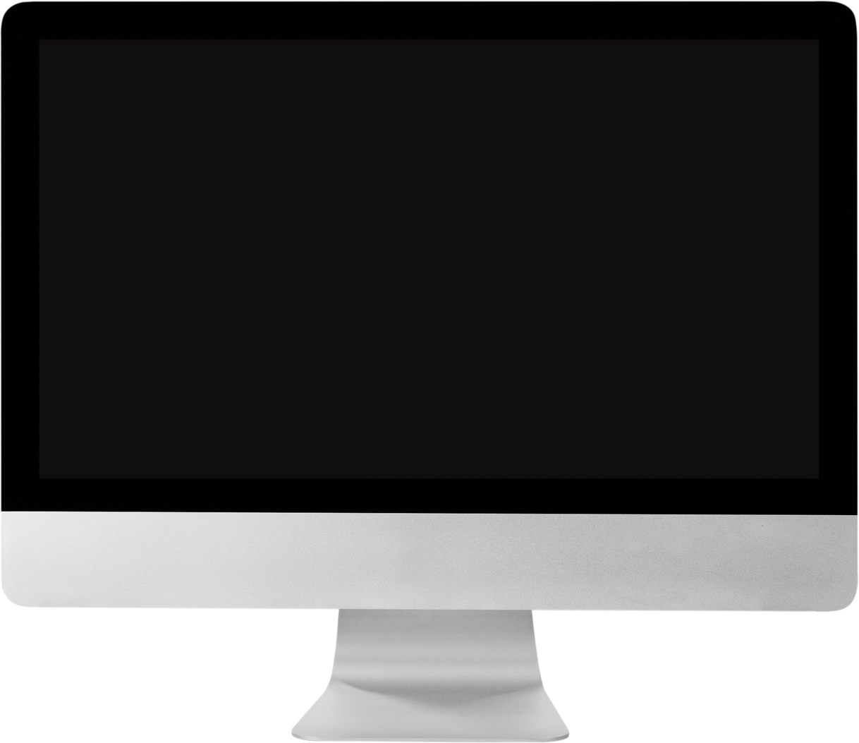 Modern Monitor Isolated